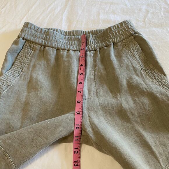 James Perse Patch Linen Pants Women’s Size 0 / XS Minimalist Lagenlook - Picture 5 of 7